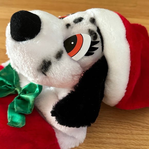 Vintage Disney 101 Dalmatians Plush Christmas Stocking - Picture 4 of 14